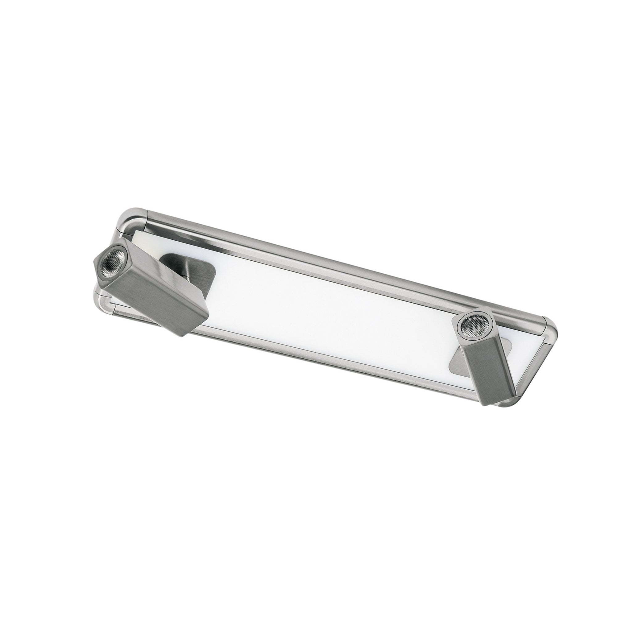 M5254 Ibiza Flush Ceiling Wall 2 Head Backlit Light 20W LED Satin Nickel