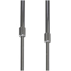 M1840 Ice Rectangular Telescopic 8 Light G9 ECO Polished Chrome