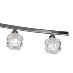 M1840 Ice Rectangular Telescopic 8 Light G9 ECO Polished Chrome