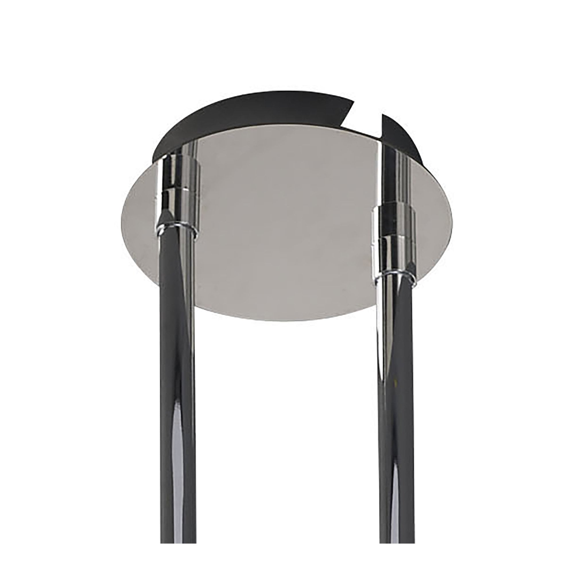 M1841 Ice Rectangular Telescopic Convertible To Semi Flush 6 Light G9 ECO Polished Chrome
