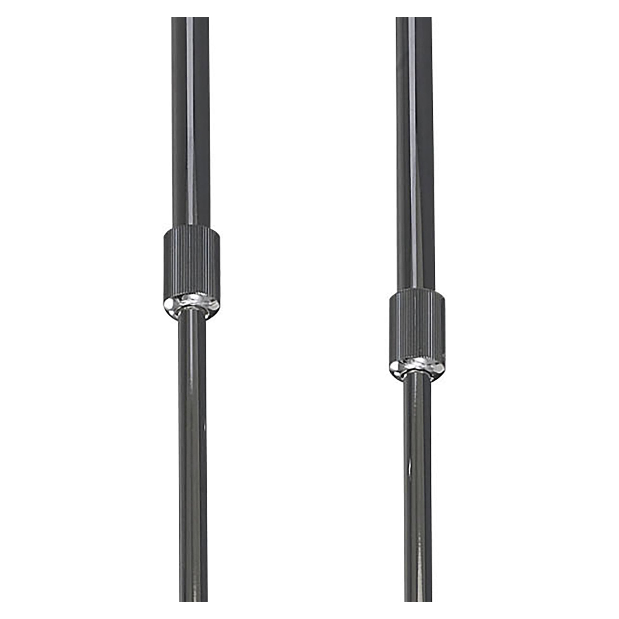 M1841 Ice Rectangular Telescopic Convertible To Semi Flush 6 Light G9 ECO Polished Chrome