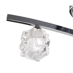 M1843 Ice Square Ceiling 4 Light G9 ECO Polished Chrome