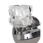 M1844/S Ice Wall Lamp Switched 2 Light G9 ECO Polished Chrome