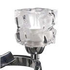 M1844/S Ice Wall Lamp Switched 2 Light G9 ECO Polished Chrome
