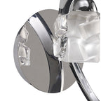 M1845/S Ice Wall Lamp Switched 1 Light G9 ECO Polished Chrome