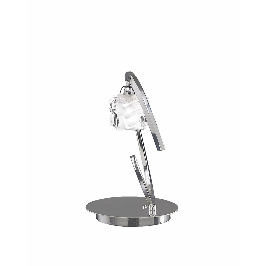 M1846 Ice Table Lamp 1 Light G9 ECO Polished Chrome