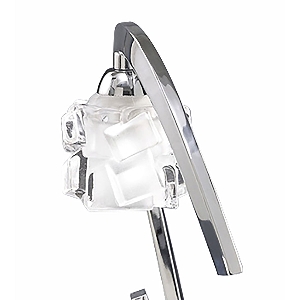 M1846 Ice Table Lamp 1 Light G9 ECO Polished Chrome