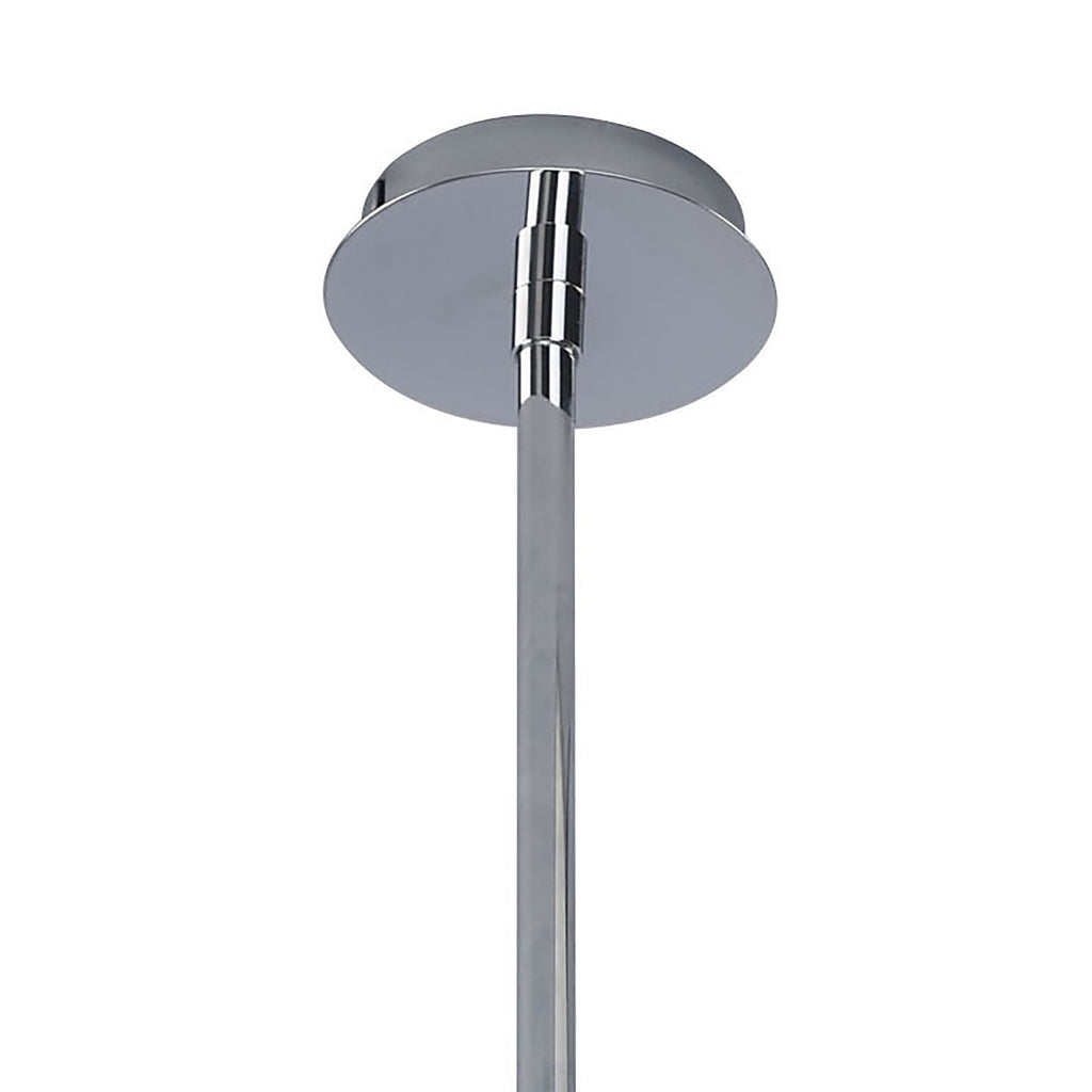 M1847 Ice Linear Pendant 4 Light G9 ECO Bar Polished Chrome