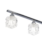 M1847 Ice Linear Pendant 4 Light G9 ECO Bar Polished Chrome