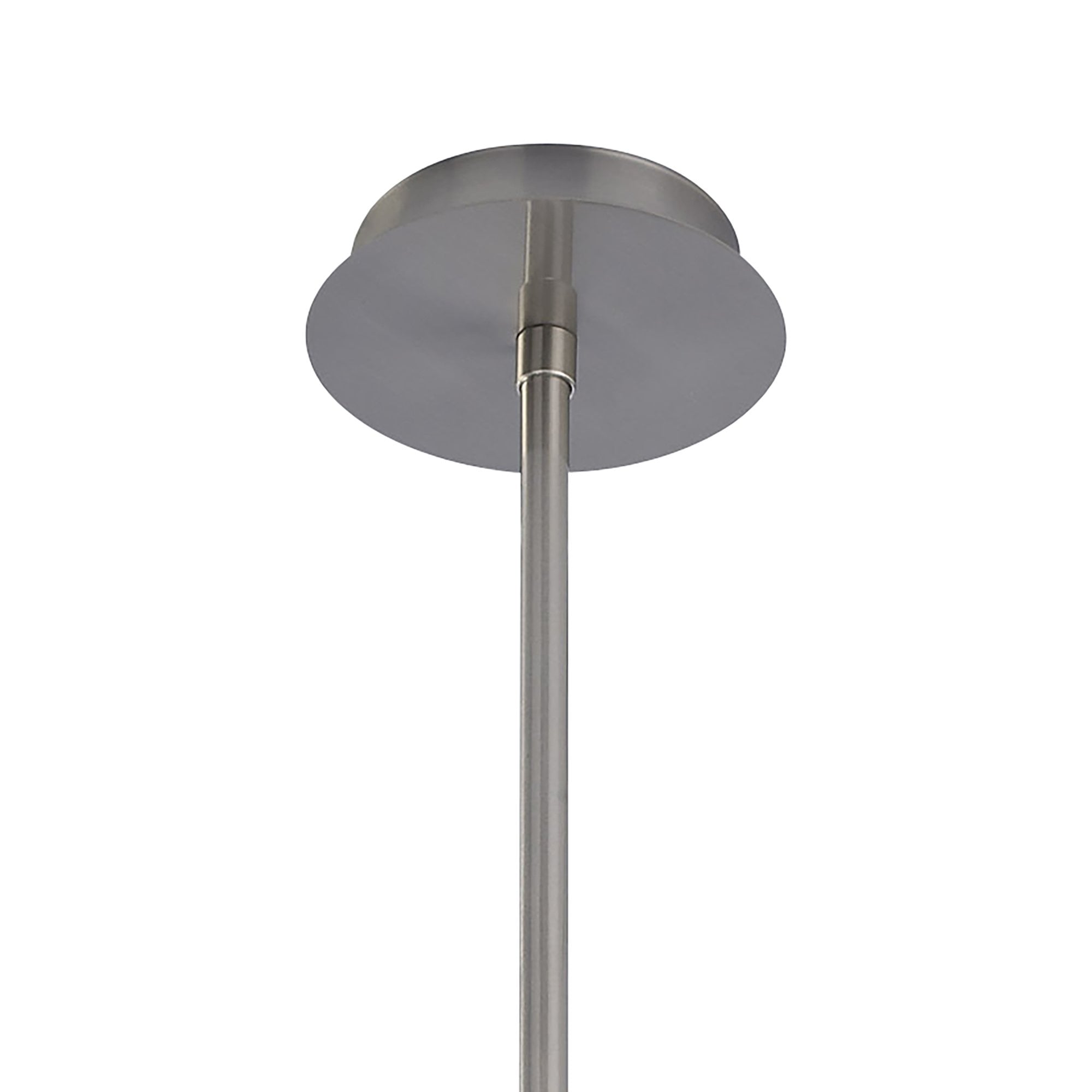 M1857 Ice Linear Pendant 4 Light G9 ECO Bar Satin Nickel