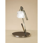 M1866 Ice Table Lamp 1 Light G9 ECO Antique Brass