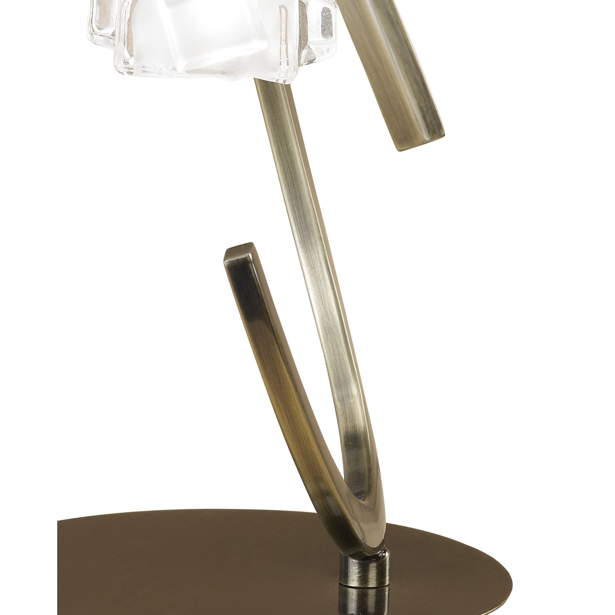 M1866 Ice Table Lamp 1 Light G9 ECO Antique Brass