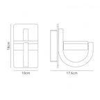 M6559 Iguazu Outdoor Wall Lamp 1 Light White