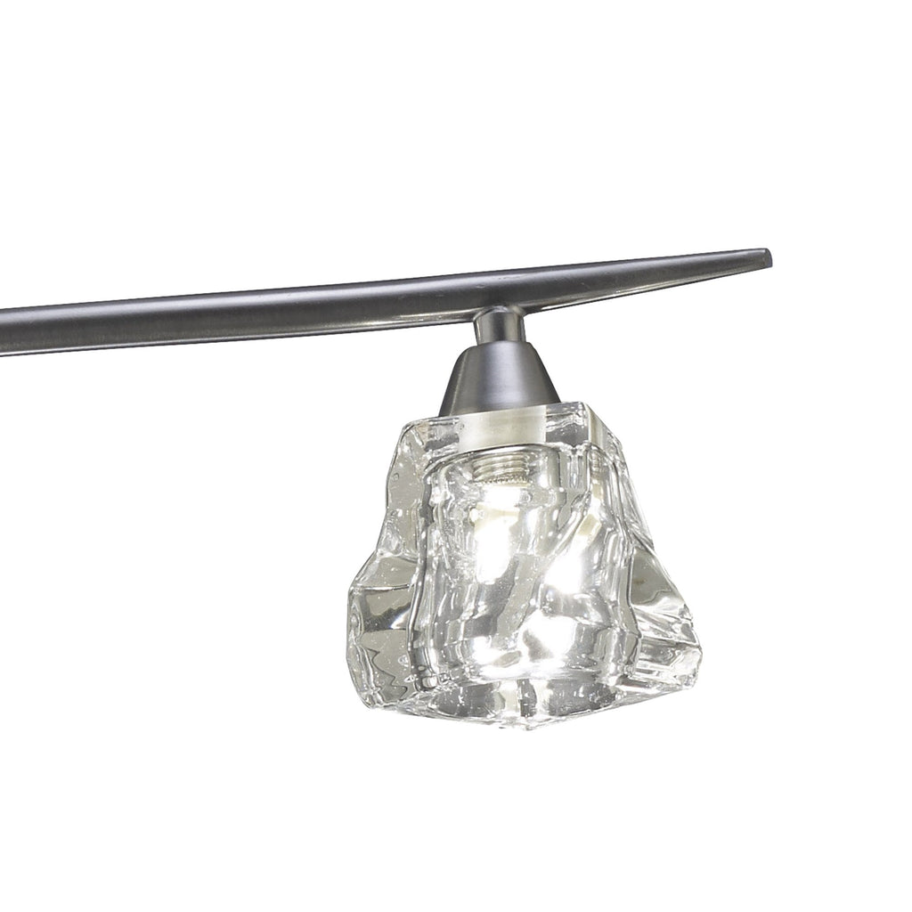 M3751 Iku Linear Telescopic 4 Light G9 Line Satin Nickel