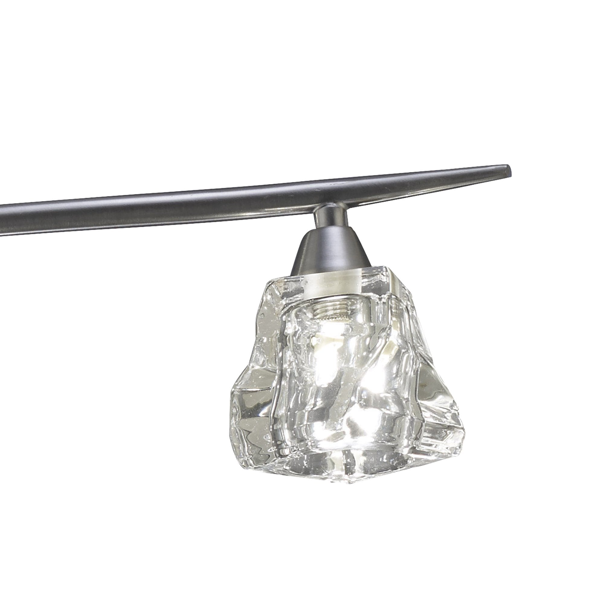 M3751 Iku Linear Telescopic 4 Light G9 Line Satin Nickel