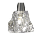 M3754 Iku Pendant 1 Light G9 Satin Nickel
