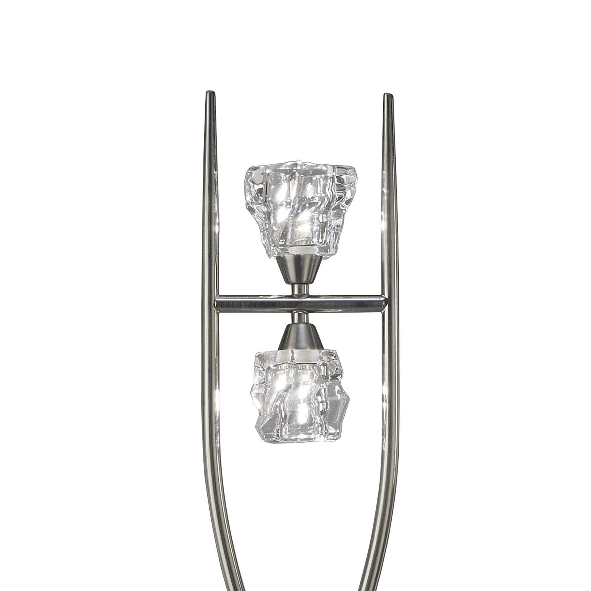 M3758 Iku Floor Lamp 4 Light G9 Satin Nickel