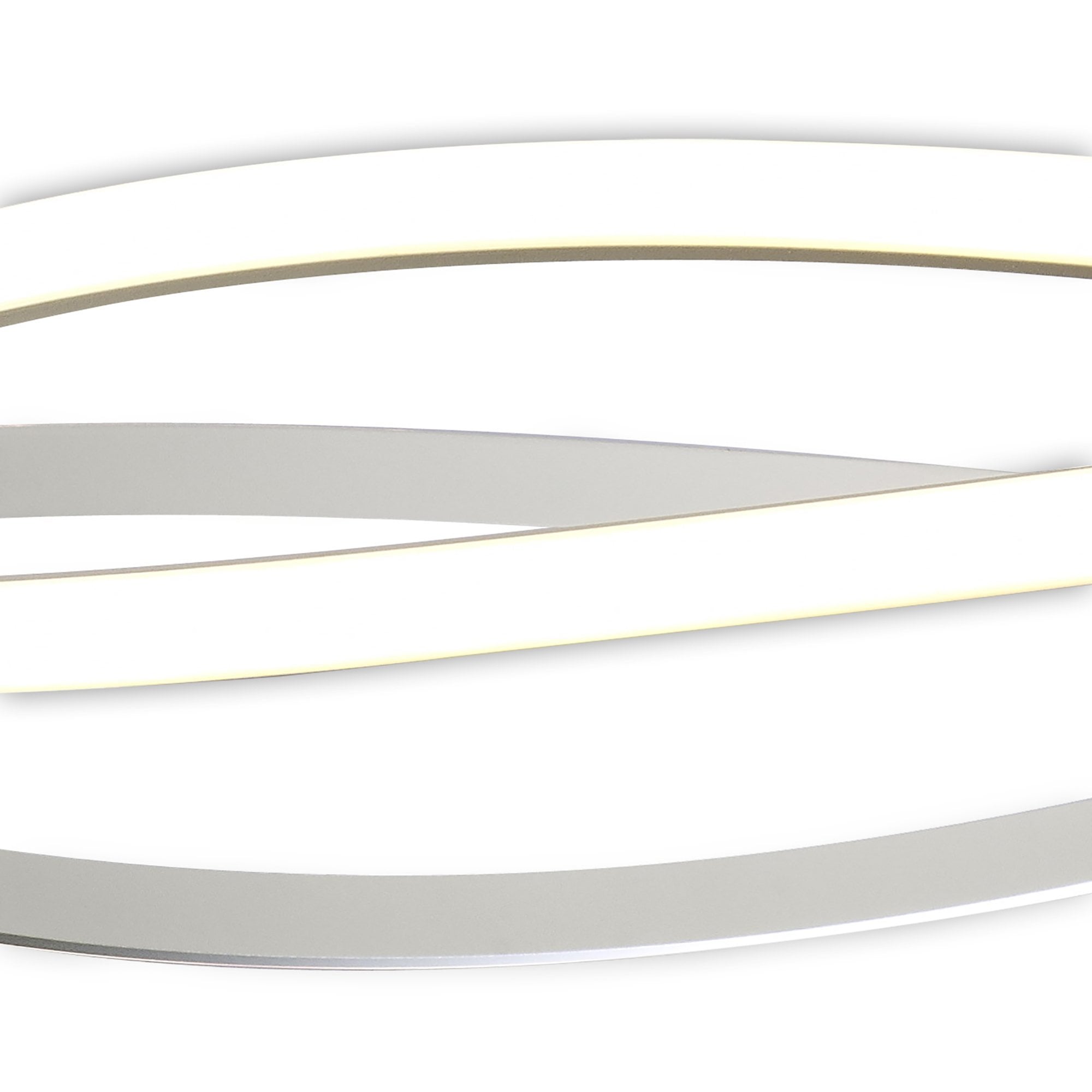 M5991 Infinity Blanco Pendant 60W LED Dimmable White/White Acrylic