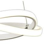 M5993 Infinity Blanco Pendant 30W LED White/White Acrylic
