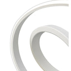 M5994 Infinity Blanco Table Lamp 12W LED White/White Acrylic