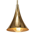 M5899 Jazz Pendant 1 Light Polished Gold