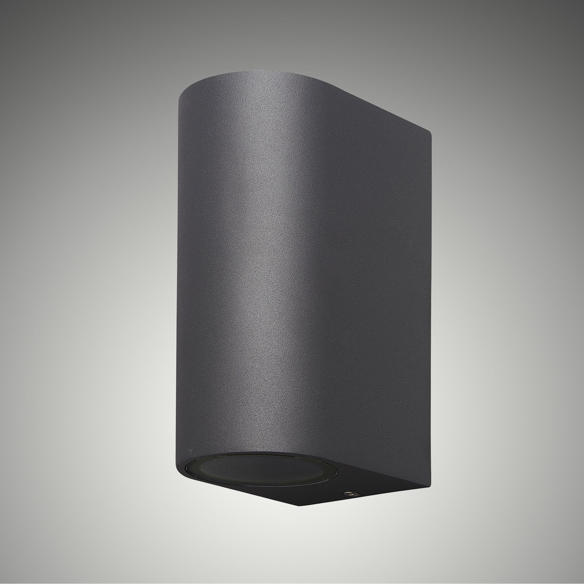 M6510 Kandanchu Outdoor Round Wall Lamp 2 Light Anthracite