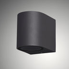 M6512 Kandanchu Outdoor Round Wall Lamp 1 Light Anthracite (S)