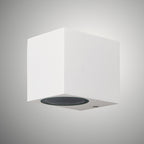 M6517 Kandanchu Outdoor Square Wall Lamp 1 Light Sand White