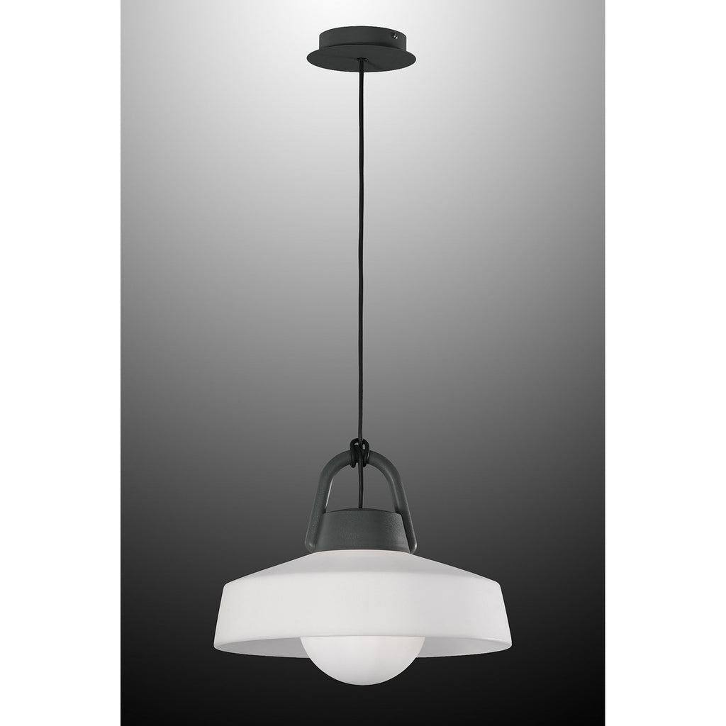 M6212 Kinke Outdoor Pendant 1 Light Anthracite (S)