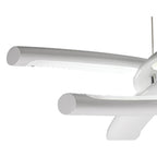 M3970 Knot Pendant 36W LED Gloss White/White Acrylic/Polished Chrome