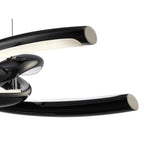 M3971 Knot Pendant 36W LED Gloss Black/White Acrylic/Polished Chrome
