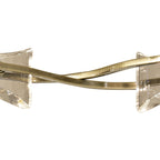 M0887AB Kromo Telescopic 6 Light G9 Round Antique Brass