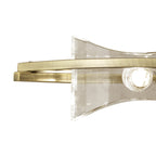 M0893AB/S Kromo Wall Lamp Switched 2 Light G9 Antique Brass