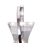 M0895 Kromo Table Lamp 1 Light G9 Looped Frame Polished Chrome