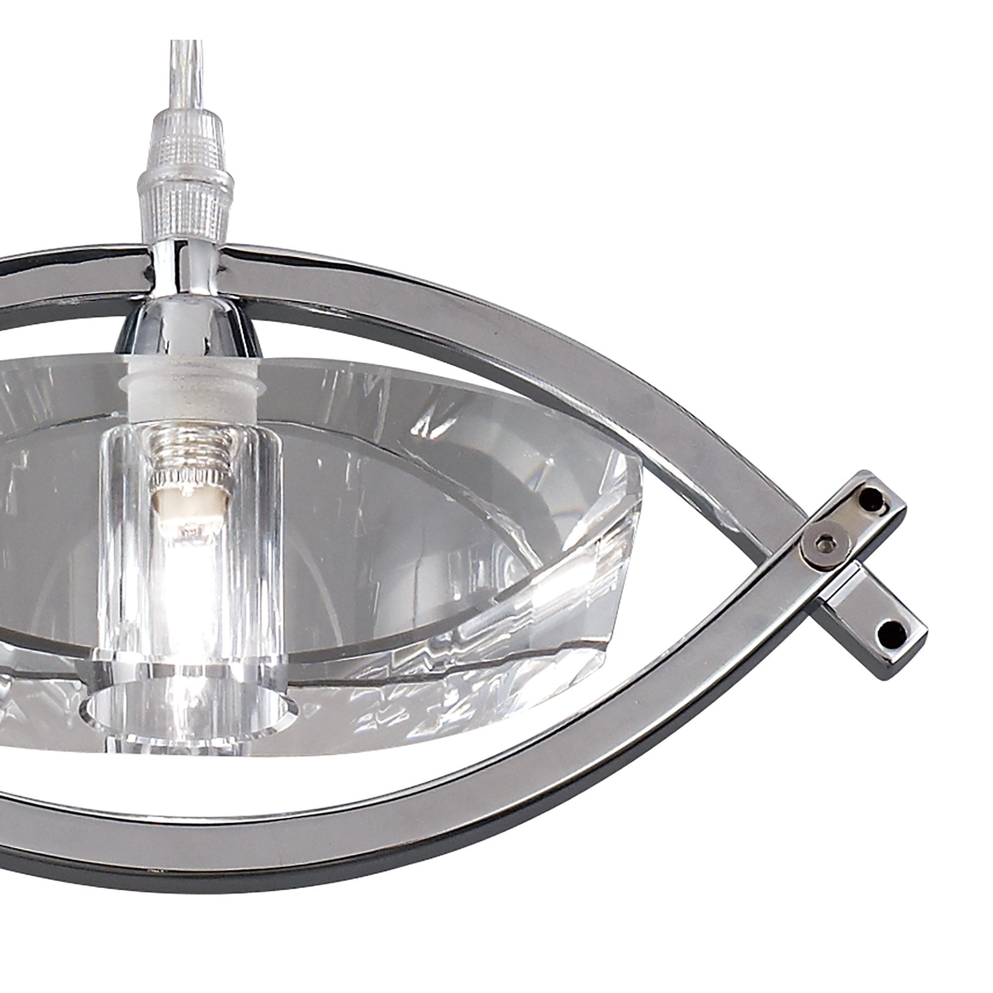 M0899 Kromo Pendant 1 Light G9 Polished Chrome