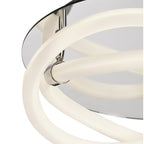 M6609 Infinity II Ceiling 30W LED Chrome/White Acrylic/Clear Mirror