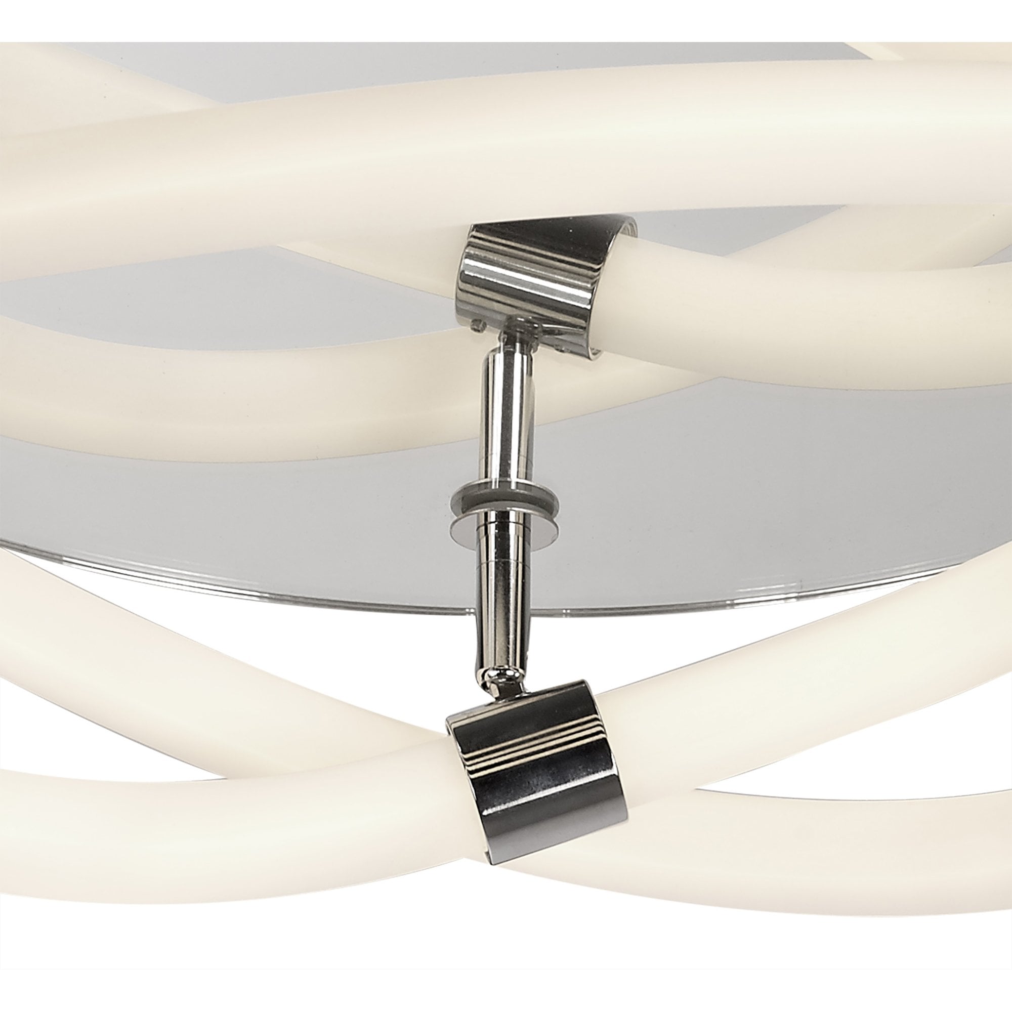 M6609 Infinity II Ceiling 30W LED Chrome/White Acrylic/Clear Mirror