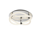 M6609 Infinity II Ceiling 30W LED Chrome/White Acrylic/Clear Mirror