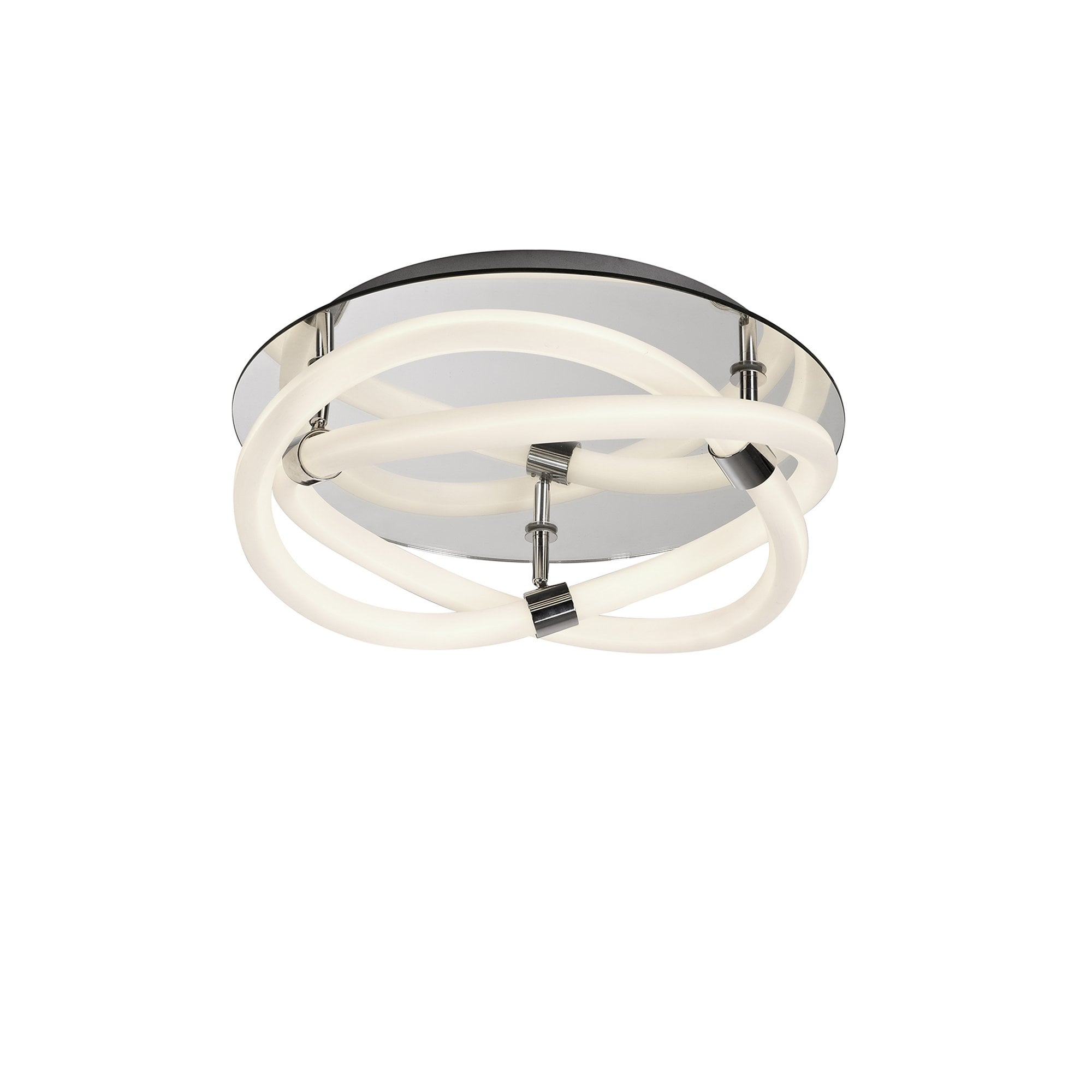 M6609 Infinity II Ceiling 30W LED Chrome/White Acrylic/Clear Mirror