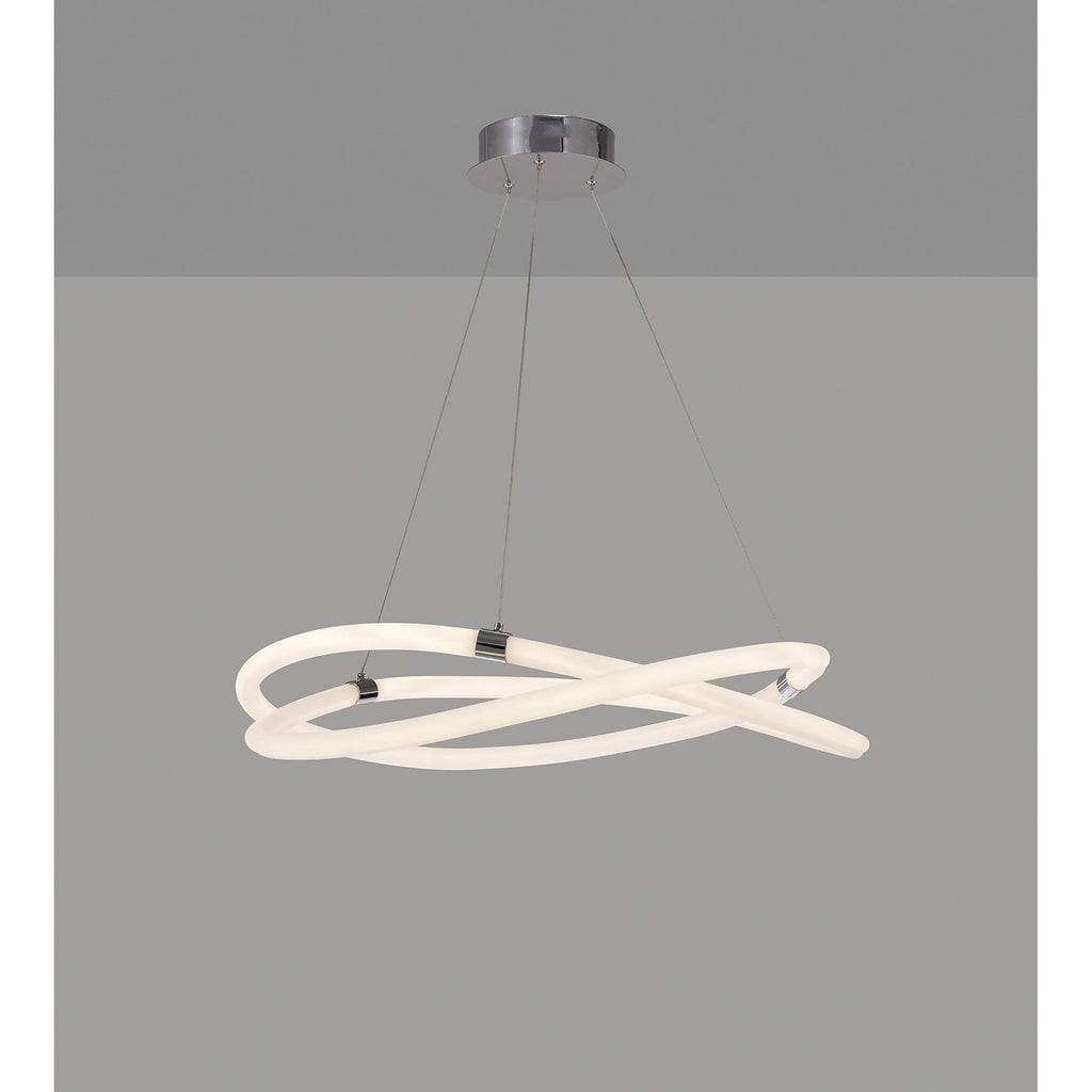 M6607 Infinity II Ceiling 60W LED Chrome
