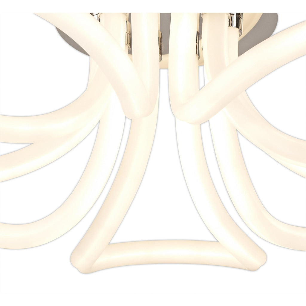 M6615 Knot II Ceiling 60W LED Chrome