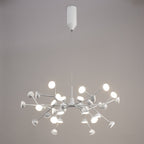 M6260 Adn 36 Light Pendant Round 74cm 100W LED White