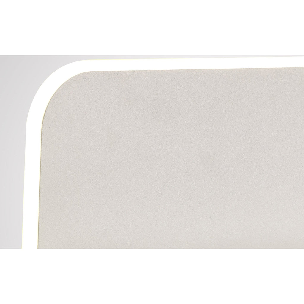 M6875 Lanzarote Wall Lamp Shelf USB Sockets 18W LED Matt White
