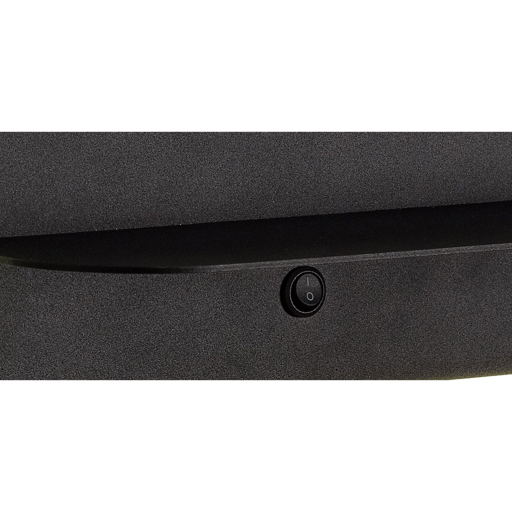M6876 Lanzarote Wall Lamp Shelf USB Sockets 18W LED Matt Black