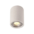 M7184 Levi Outdoor Round Spotlight 1 Light White Concrete