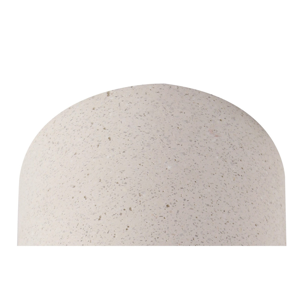 M7184 Levi Outdoor Round Spotlight 1 Light White Concrete