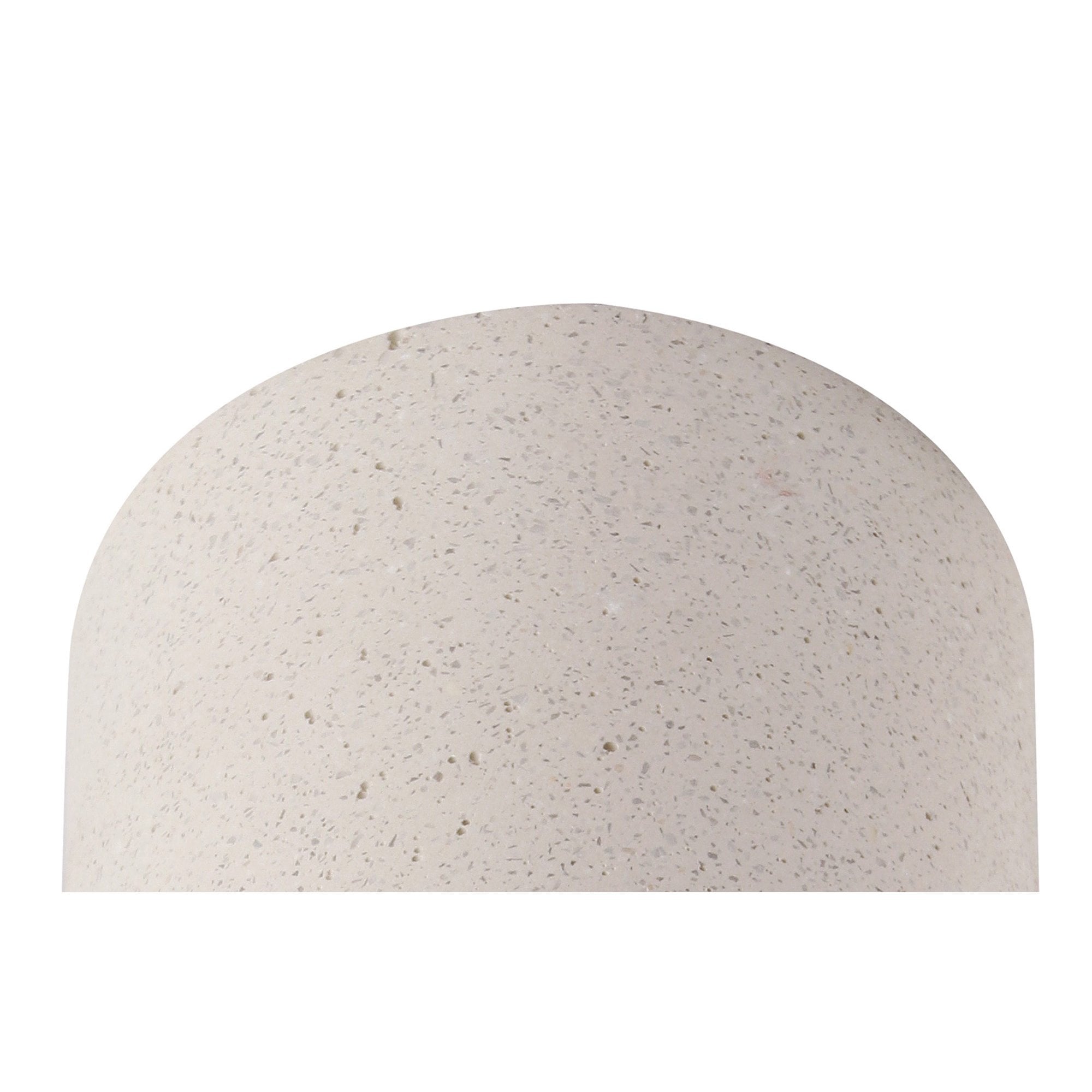 M7184 Levi Outdoor Round Spotlight 1 Light White Concrete
