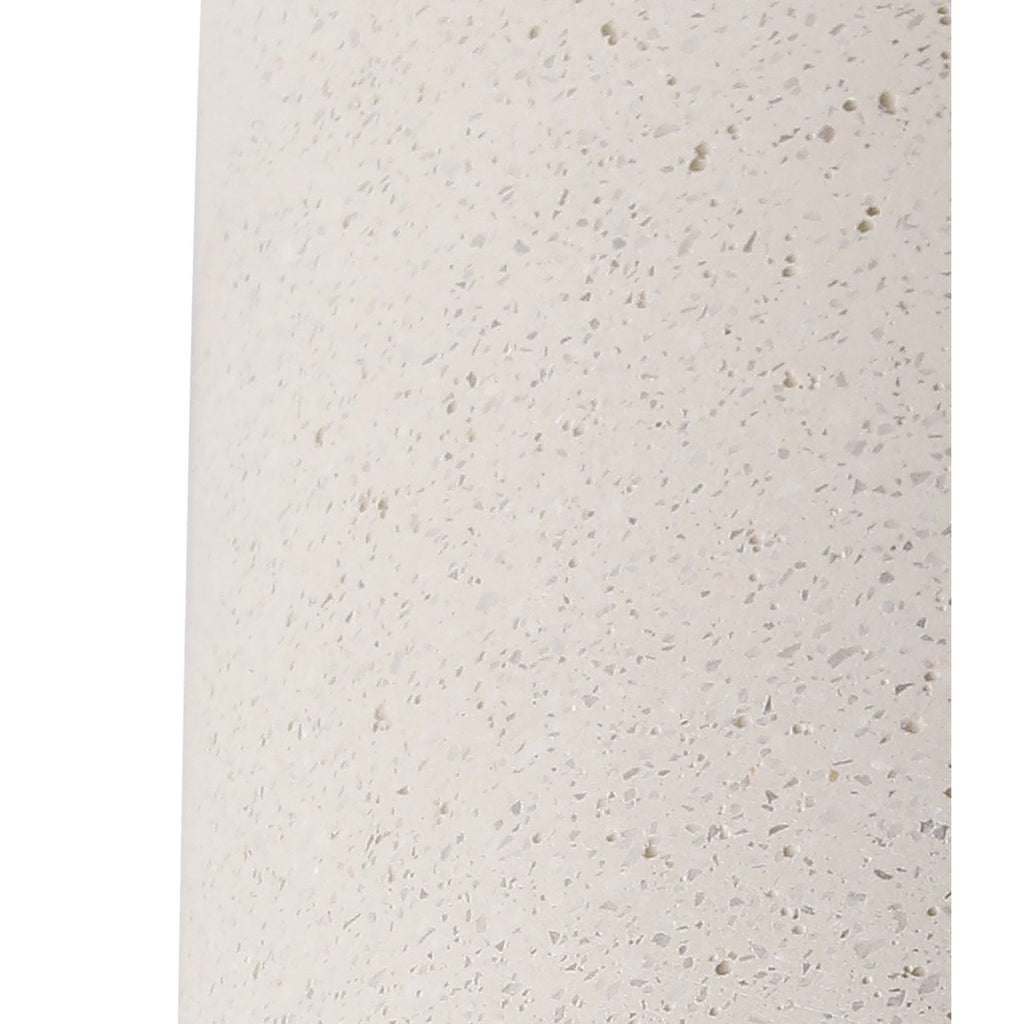 M7184 Levi Outdoor Round Spotlight 1 Light White Concrete