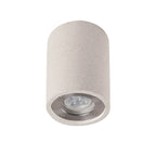 M7184 Levi Outdoor Round Spotlight 1 Light White Concrete