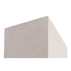 M7182 Levi Outdoor Rectangular Wall Lamp 2 Light White Concrete